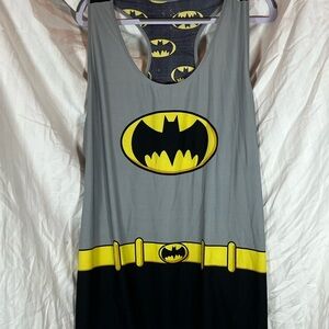 Batman Themed Sleeveless Dress